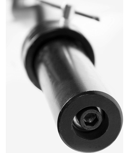 Barra Ez Curl Olímpica 120 Cm Cap Barbell 7 Kg Negro