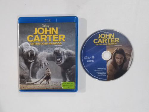 Bluray Filme - John Carter Entre Dois Mundos (Usado)