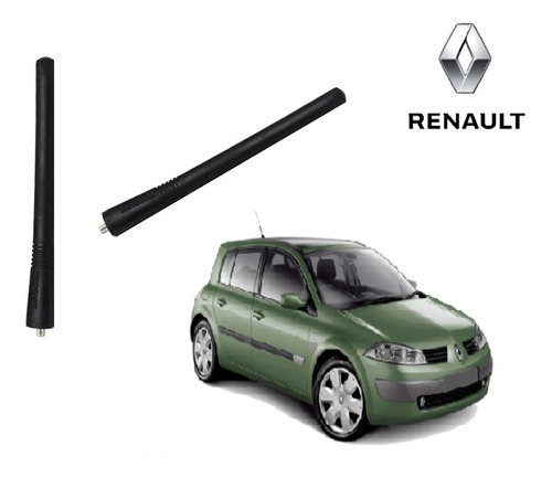 Antena 14 Cm Carro Renault Megane 2