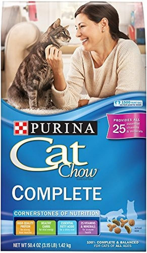 Alimentos Seco Para Gatos Bolsa De 3 Libras