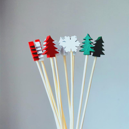 6 Selecciones De Cócteles Navideños Brochetas De Cócteles