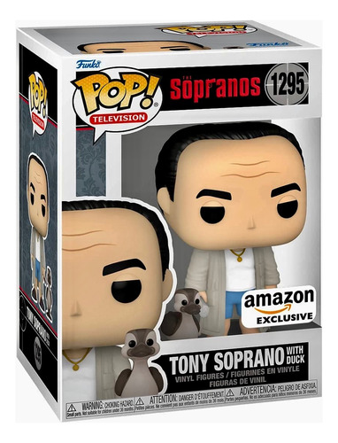 Funko Pop! Tv: The Sopranos - Tony Soprano With Duck (1295)