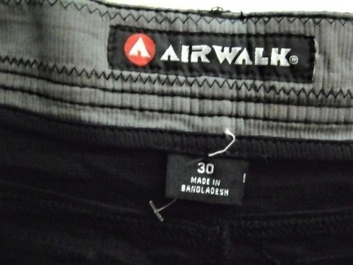 Bermudas Airwalk Cargo 30w Únicas Liquidación