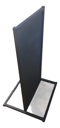Cartel De Pie Pesado Mini Innograf - 1,10mts X 56cm Negro
