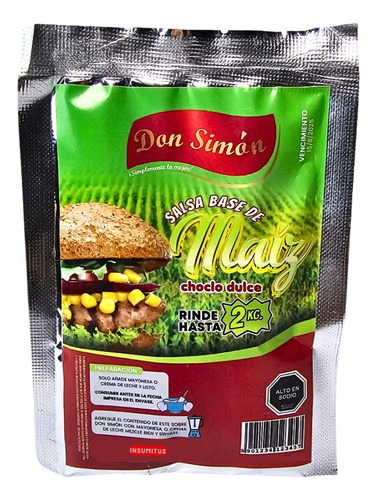 Salsa Base Maiz (40gr) Don Simon