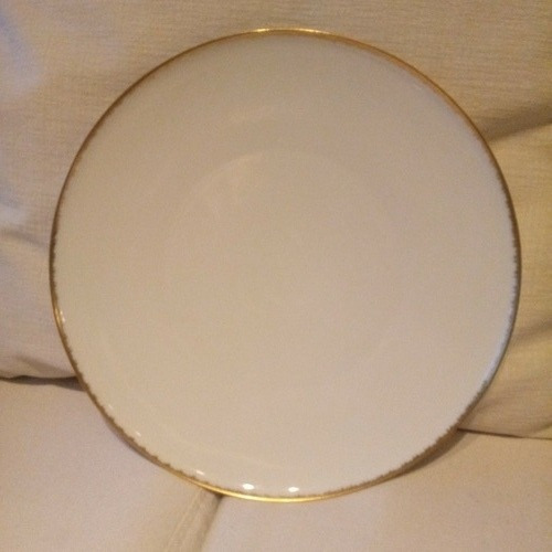 Platos Playos En Porcelana Bavaria Heinrich. 6 Unidades. (Usado)