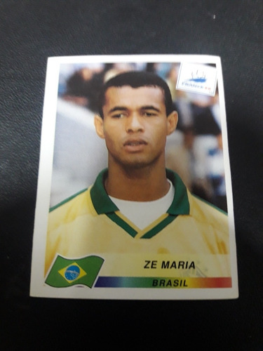 Mundial Francia 1998. Figurita N° 17. Ze Maria Brasil. Mira!