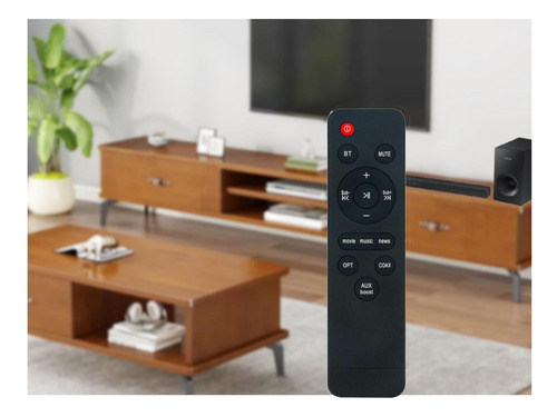 Control Remoto De Reemplazo Para La Barra De Sonido De Audio