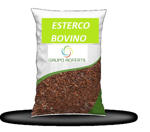 Esterco Bovino Para Jardinagem 05 Kg