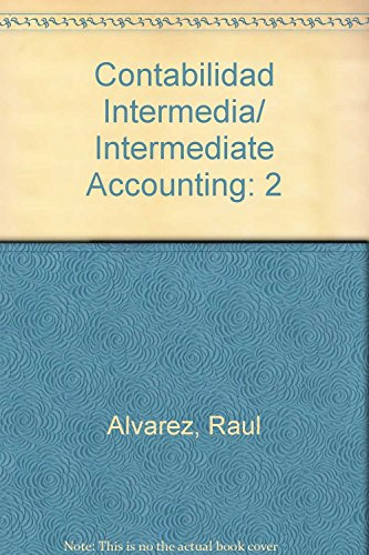 Libro Contabilidad Intermedia Ii De Raúl Niño Álvarez José D