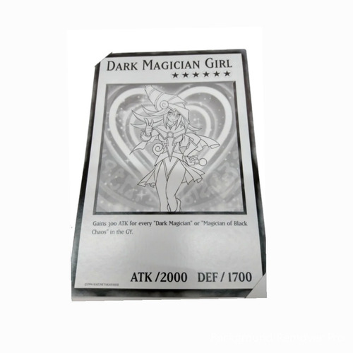 Carta Gigante Maga Oscura Yugioh Dark Magician Girl B Y N