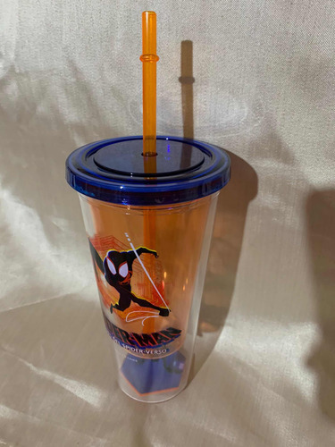 Vaso Promocional Spiderman:a Través Del Spider-verso (Usado)