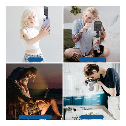 Luz Led P Para Videoconferencia Para Smartphone Con Clip