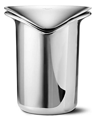 Cubitera Georg Jensen De Acero Inoxidable Con Pinza