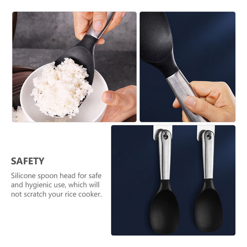 Cuchara Antiadherente Para Arroz, 1 Unidad, Para Servir Comi