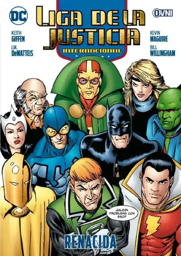 Comic, Liga De La Justicia Internacional: Renacida / Ovni 