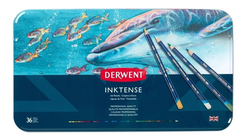 Lapices Inktense Derwent X 36 Tu-libreria