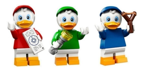 Lego Minifigura Hugo, Paco Y Luis Disney Serie 2 71024