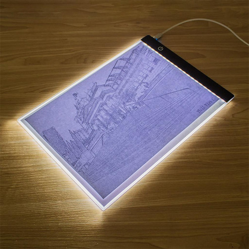 Caja De Luz Led Soporte A5 Tablero De Seguimiento De Dibujo