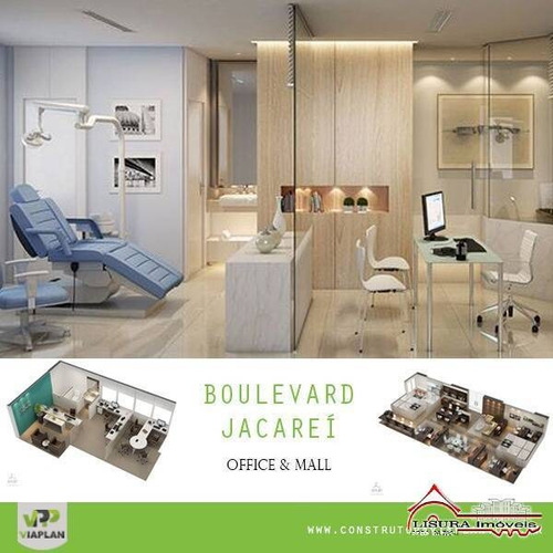 Imagem 2 de 6 de Sala No Boulevard Jacareí Venda Ótima Localização 28 M² - 7419