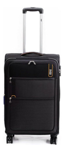 Valija Carry On Elf 20 4 Ruedas 360° Negro 4280 Reforzada