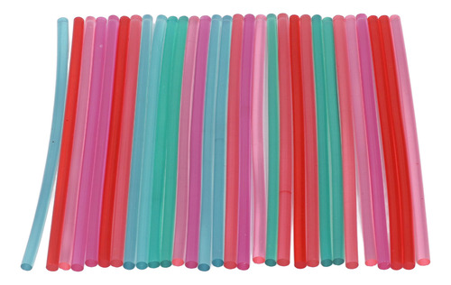 Barras De Pegamento, 30 Unidades, De Colores Calientes, De F