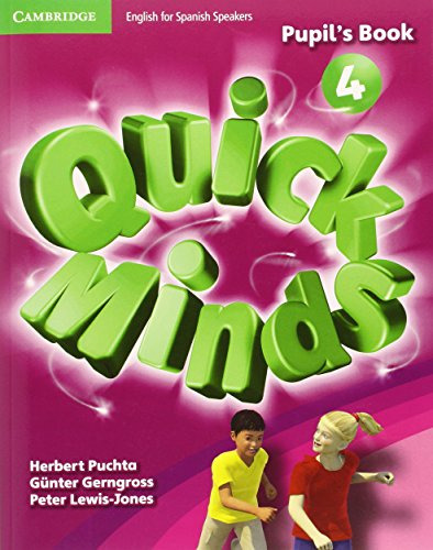Libro Pri 4 Quick Minds Pupils Book Primaria De Vvaa Cambrid