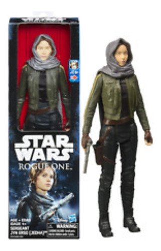Figuras De Acción Star Wars Finn Y Jyn Erso Hasbro