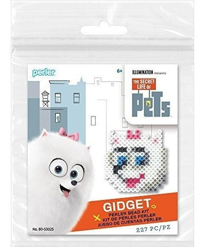 Perler Beads 80  53025 Vida Secreta De Mascotas Gidget  Kit 