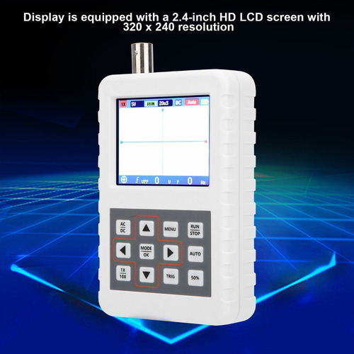 Mano Osciloscopio Digital 2.4 Lcd Dso Fnirsi Pro 5m 20msps