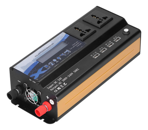 Transformador De Voltaje Para Automóvil, 6000 W, Inversor De