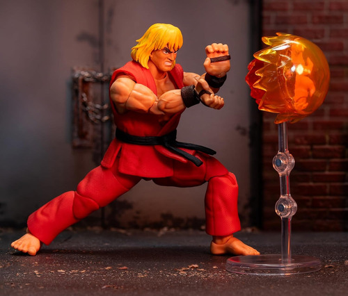Street Fighter Jada Toys Ken Figura Articulada Original
