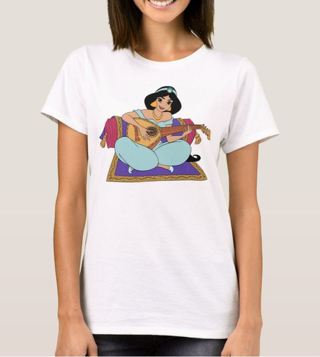 Camiseta Jasmine Aladdin Princesas Disney