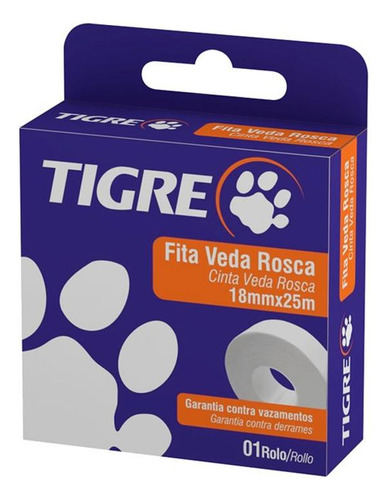 Veda Rosca Tigre 18 X 50m  54501951 - Kit C/28