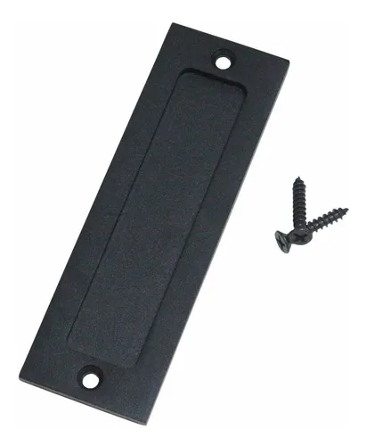 comprar Juego Tirador Puerta Granero 7 Color Negro Resistente Para
