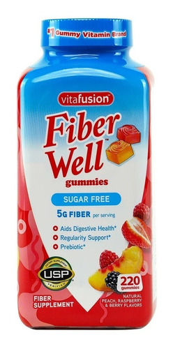 Vitafusion 5 Gr Fibra Digestión Prebioticos   | 220 Gomitas