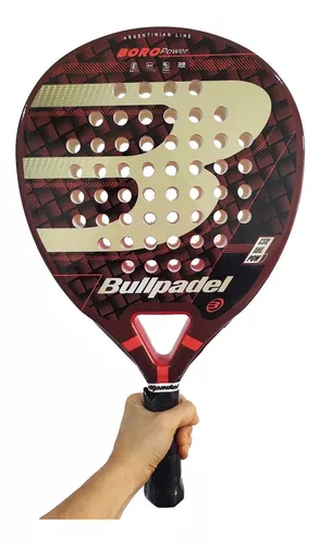 Paleta Bullpadel - Boro Power + 2 Cubre Grip + Protector - $ 41.200