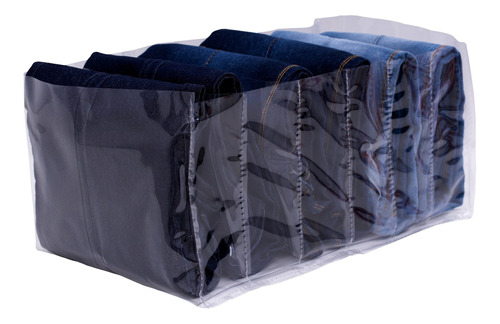 Kit Com 4 Colmeias Organizadora Calça Jeans 6 Divisória Cada