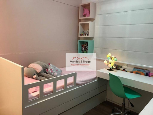 Imagem 12 de 21 de Apartamento À Venda, 131 M² Por R$ 1.300.000,00 - Jardim Anália Franco - São Paulo/sp - Ap2962