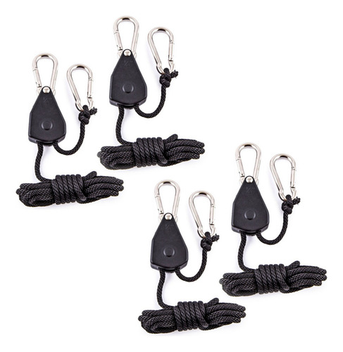 Polea De Camping Con Hebilla De Cuerda Ajustable De 2 M 1/8