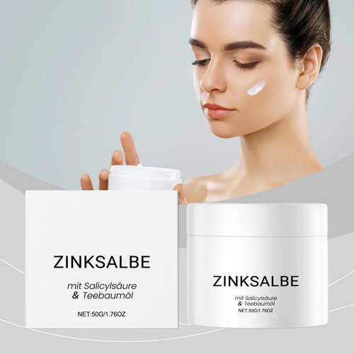 Ungüento De Zinc De 50 G Con Aceite De Árbol De Té Y Antisal