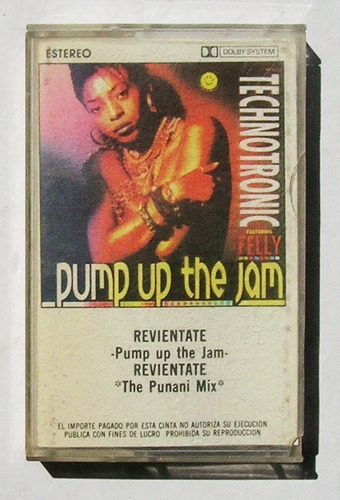 Technotronic Revientate / Pump Up The Jam Cassette Single 