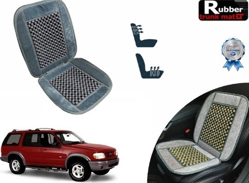 Cubre Respaldo Gris Asiento Bolitas Explorer 2002