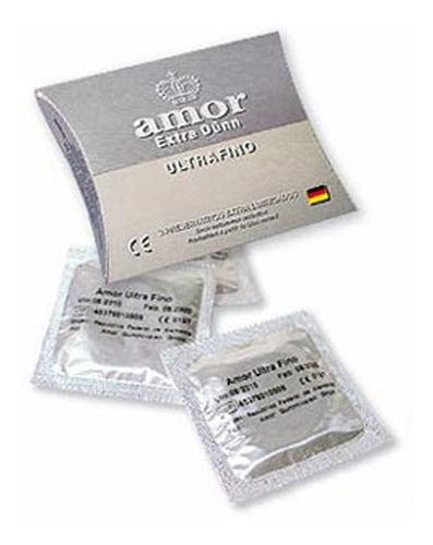 Preservativos Amor® Ultrafino X 3 Unidades