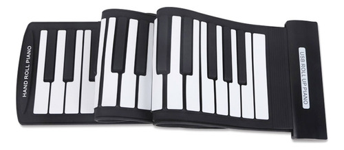 F Portátil 61 Teclas Flexible Roll-up Piano Usb Midi