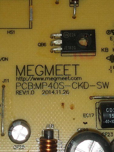 Placa Main Y Placa Fuente Ken Brown Kb 40-2270 Smart