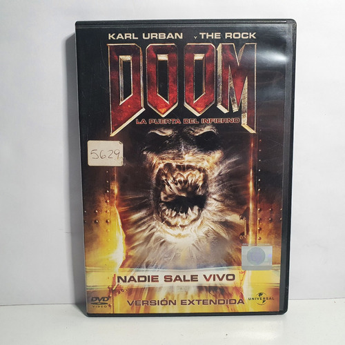 Pelicula Dvd Doom Puerta Del Infierno - Extendida Original