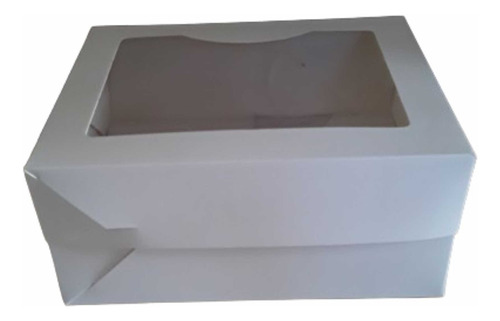 Cajas Desayuno 17x21x10 Interior Blanco (pack X 10)