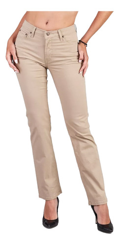 Pantalón Oggi Mujer Gabardina Stretch Atraction