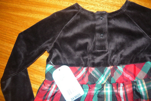 Vestido Importado Nena Fiesta Evento Invierno M/ Largas 24m